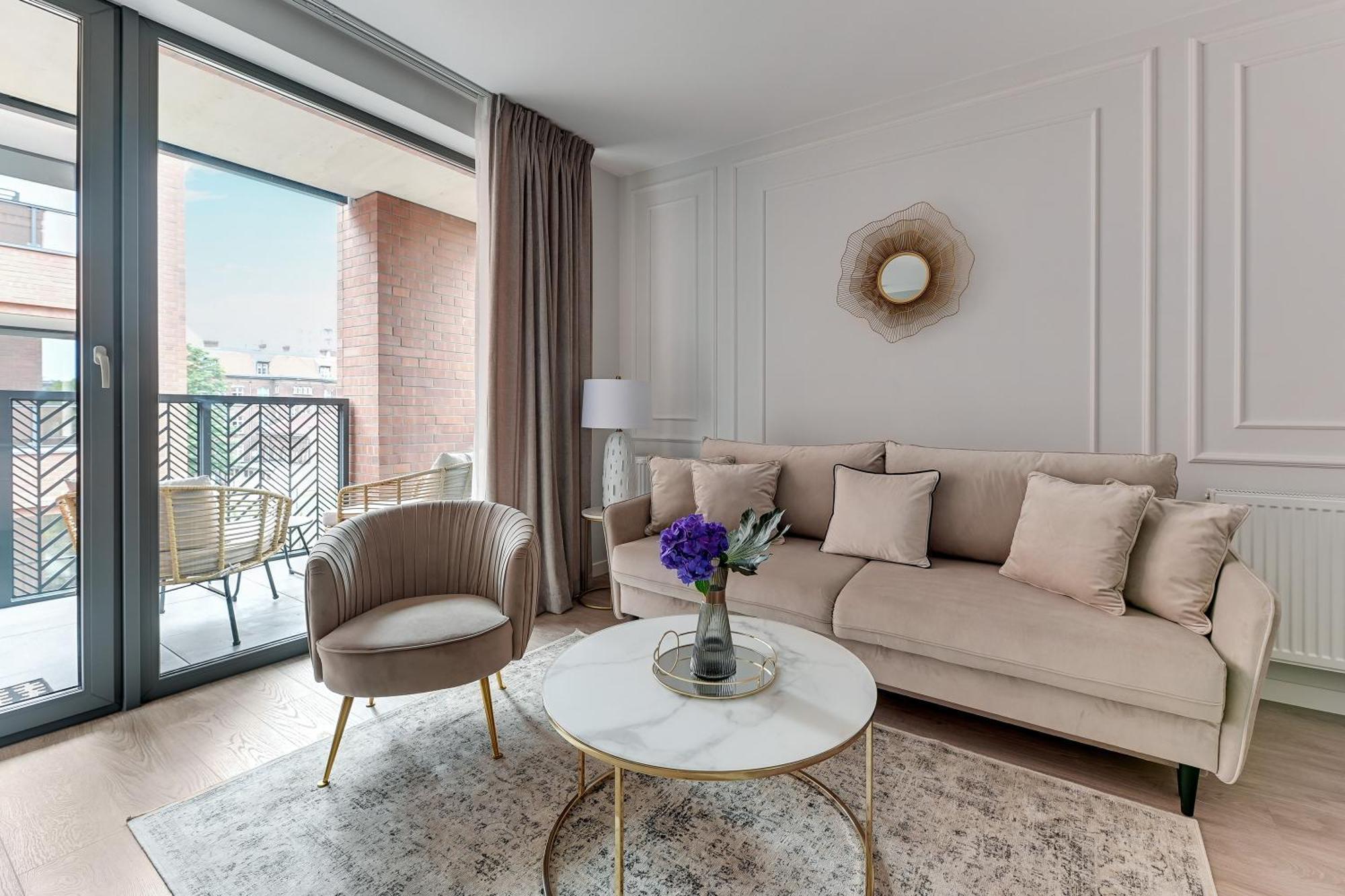 Scala City Center Magic Apartments With Parking By Lion Apartments Gdańsk Eksteriør billede
