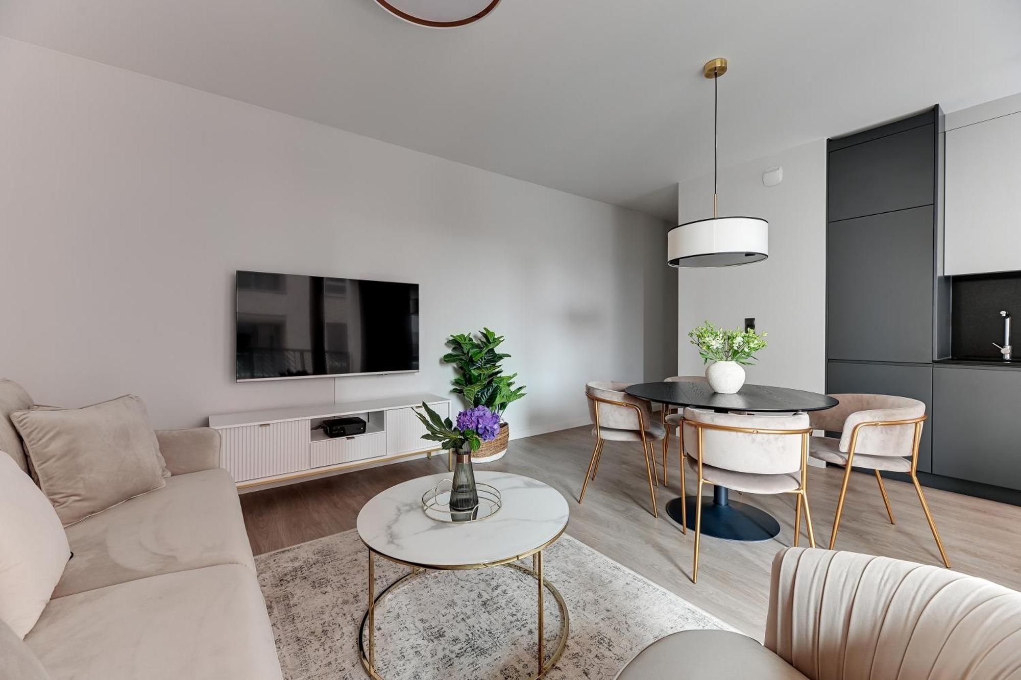 Scala City Center Magic Apartments With Parking By Lion Apartments Gdańsk Eksteriør billede