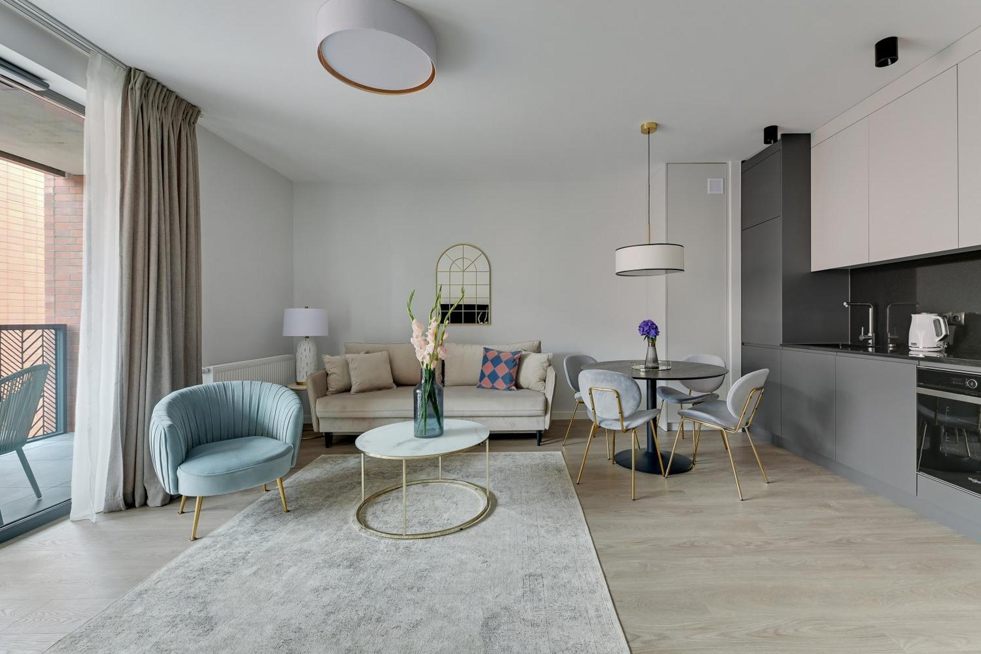 Scala City Center Magic Apartments With Parking By Lion Apartments Gdańsk Eksteriør billede