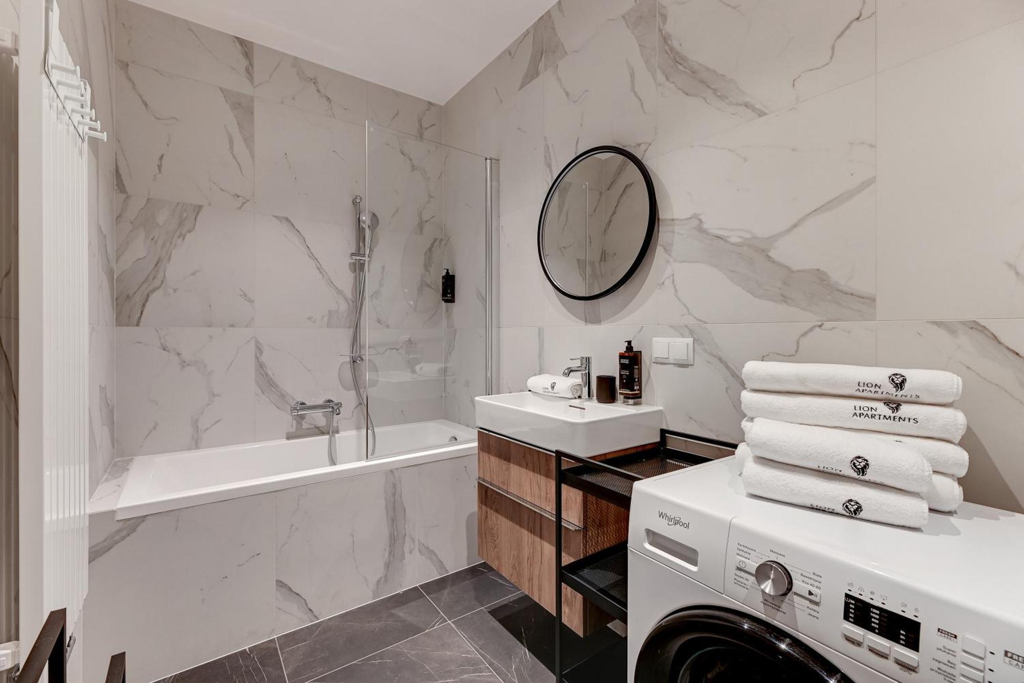 Scala City Center Magic Apartments With Parking By Lion Apartments Gdańsk Eksteriør billede